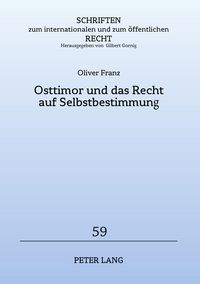 Produktbild: Osttimor und das Recht auf Selbstbestimmung