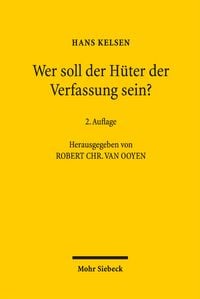 Produktbild: Wer soll der H&uuml;ter der Verfassung sein?