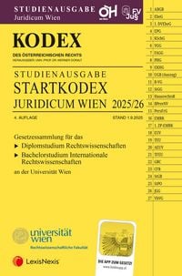 Produktbild: KODEX Startkodex Wien Juridicum 2025/26 - inkl. App