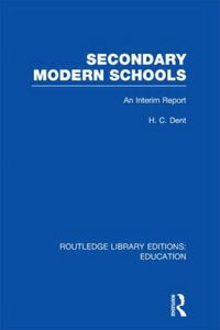 Produktbild: Secondary Modern Schools: An Interim Report