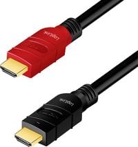 Produktbild: LogiLink HDMI AV Anschlusskabel [1x HDMI-Stecker - 1x HDMI-Stecker] 10m Schwarz
