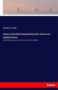 Produktbild: History of the North Russell Street M.E. Church and Sabbath School