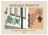 Produktbild: Lieblingsort Westerholt (Wandkalender 2026 DIN A3 quer), CALVENDO Monatskalender