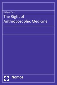 Produktbild: The Right of Anthroposophic Medicine