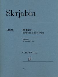 Bild vom Artikel Skrjabin, Alexander - Romance für Horn und Klavier vom Autor Alexander Skrjabin