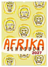 Produktbild: Afrika-Sehnsucht 2027 (Wandkalender 2027 DIN A2 hoch), CALVENDO Monatskalender