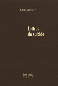 Produktbild: Lettres de suicide