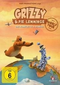 Produktbild: Grizzy & die Lemminge - Die komplette 4. Staffel [3 DVDs]