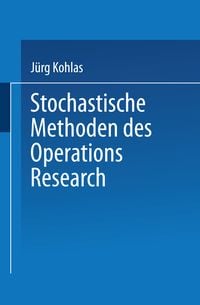 Produktbild: Stochastische Methoden des Operations Research