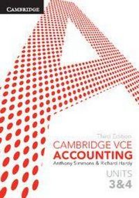 Produktbild: Cambridge Vce Accounting Units 3 and 4
