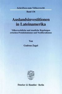 Produktbild: Auslandsinvestitionen in Lateinamerika.