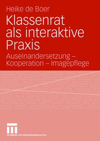 Produktbild: Klassenrat als interaktive Praxis