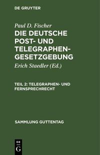 Produktbild: Telegraphen- und Fernsprechrecht