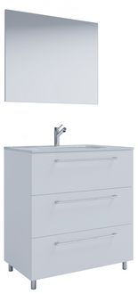 Produktbild: 3-tlg. Waschplatz Waschtisch Badinos Schublade 3SC