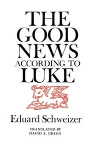 Produktbild: The Good News According to Luke
