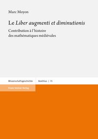 Produktbild: Le "Liber augmenti et diminutionis"