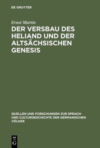 Produktbild: Der Versbau des Heliand und der alts&auml;chsischen Genesis