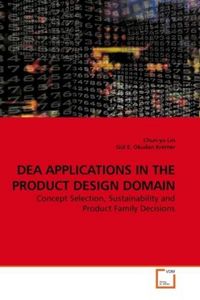 Produktbild: Lin, C: Dea Applications in The Product Design Domain