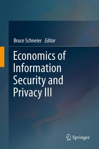 Produktbild: Economics of Information Security and Privacy III