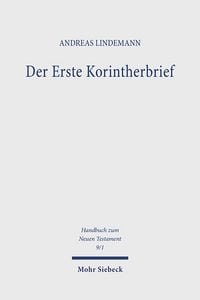 Produktbild: Handbuch zum neuen Testament 9/1. Der Erste Korintherbrief