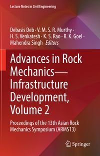 Produktbild: Advances in Rock Mechanics&mdash;Infrastructure Development, Volume 2