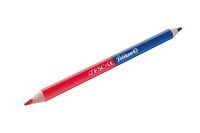 Produktbild: Pelikan Silbentrennstift, Buntstift Rot+Blau zum Silbentrennen, dick, dreieckig, 1 St&uuml;ck