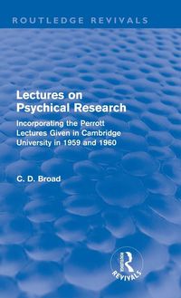 Produktbild: Lectures on Psychical Research (Routledge Revivals)