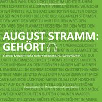 Produktbild: August Stramm: Geh&ouml;rt