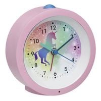 Produktbild: TFA Dostmann 60.1033.12 Quarz Wecker Rosa Leisegang-Uhrwerk