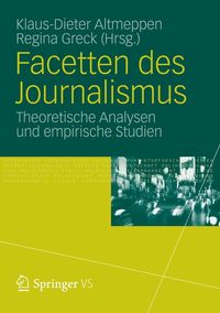 Produktbild: Facetten des Journalismus