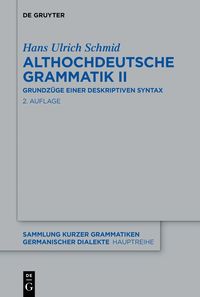 Produktbild: Althochdeutsche Grammatik II