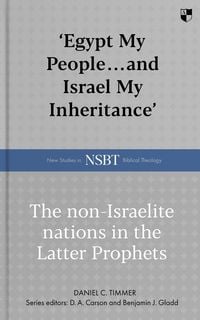 Produktbild: 'Egypt My People ... and Israel My Inheritance'