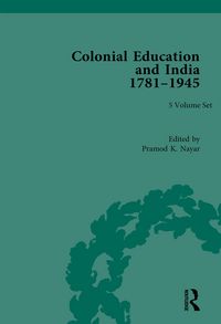 Produktbild: Colonial Education in India 1781-1945
