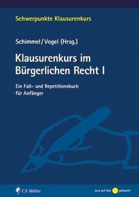 Produktbild: Klausurenkurs im B&uuml;rgerlichen Recht I