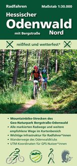 Bild vom Artikel Radfahren, Hessischer Odenwald Nord mit Bergstraße 1:30000 vom Autor Michael Messer