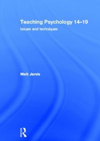 Produktbild: Jarvis, M: Teaching Psychology 14-19