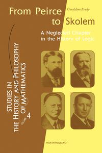 Produktbild: From Peirce to Skolem