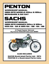 Produktbild: Penton - Sachs 1968-1975 Berkshire & Six Day 100cc & 125cc Workshop Manuals