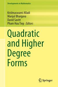 Produktbild: Quadratic and Higher Degree Forms