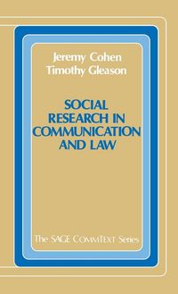 Produktbild: Social Research in Communication and Law