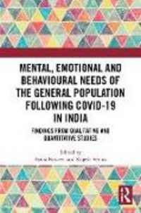 Produktbild: Mental, Emotional and Behavioural Needs of the General Population Following COVID-19 in India