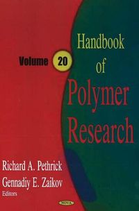 Produktbild: Handbook of Polymer Research, Volume 20