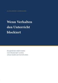 Produktbild: Wenn Verhalten den Unterricht blockiert