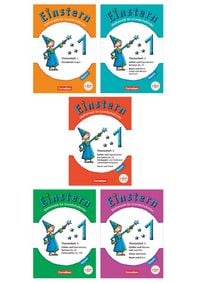 Produktbild: Einstern 1. Themenhefte 1-5 und Kartonbeilagen im Paket. Verbrauchsmaterial. Bayern