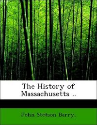Produktbild: Barry, ,: History of Massachusetts ..
