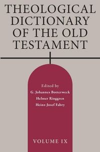 Produktbild: Theological Dictionary of the Old Testament, Volume IX