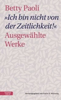 Produktbild: &bdquo;Ich bin nicht von der Zeitlichkeit&ldquo;
