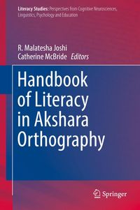 Produktbild: Handbook of Literacy in Akshara Orthography