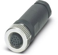 Produktbild: Phoenix Contact 1404420 Sensor-/Aktor-Steckverbinder, unkonfektioniert M12 Buchse, gerade Polzahl Sensoren: 12 1 St.