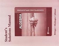 Produktbild: Bittinger, M: Student's Solutions Manual for Intermediate Al